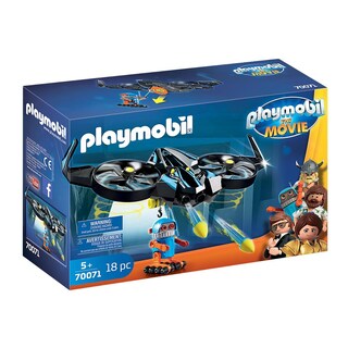Foto 1 | Set de Juegos Playmobil 70071 The Movie: Robotitron con Dron