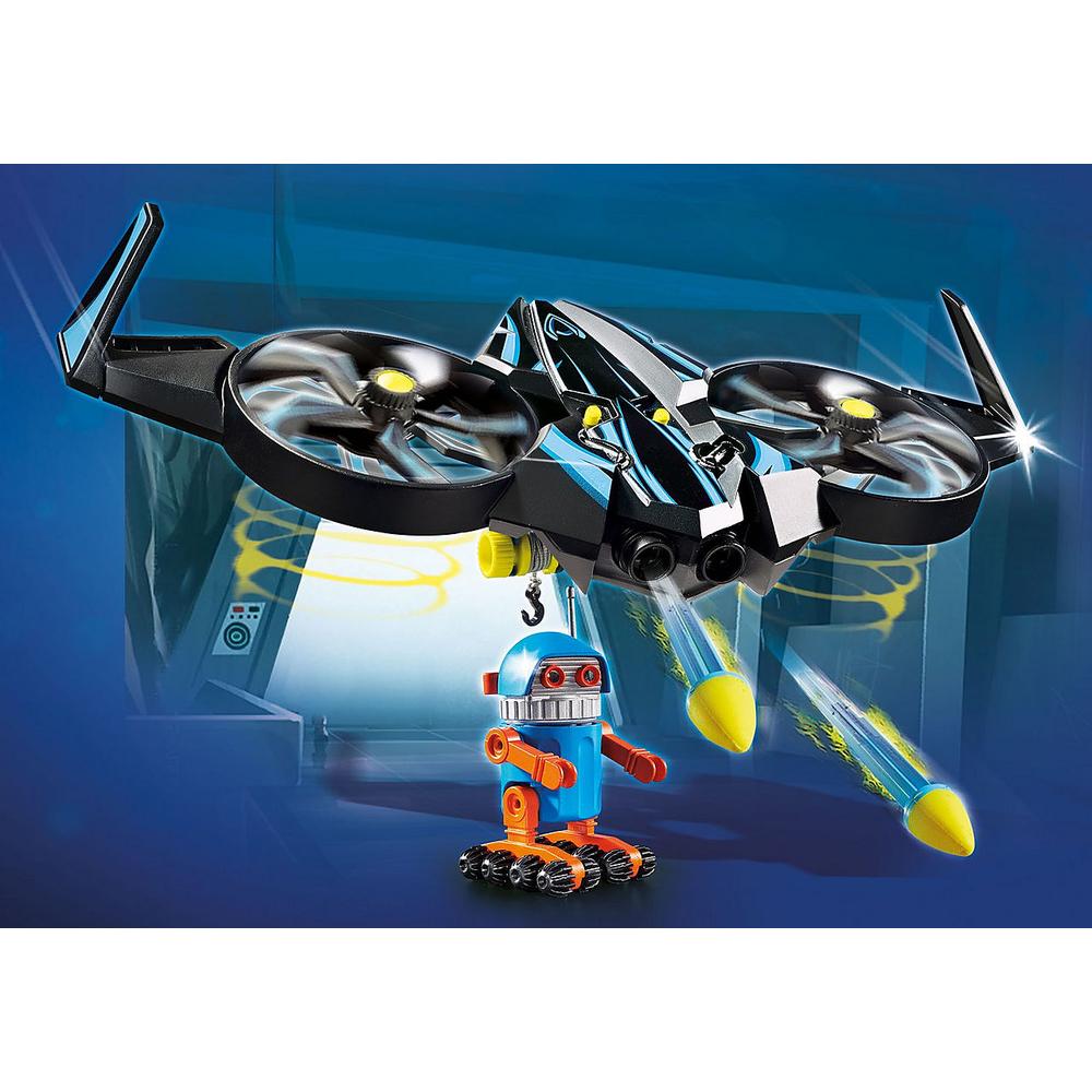 Foto 4 pulgar | Set de Juegos Playmobil 70071 The Movie: Robotitron con Dron