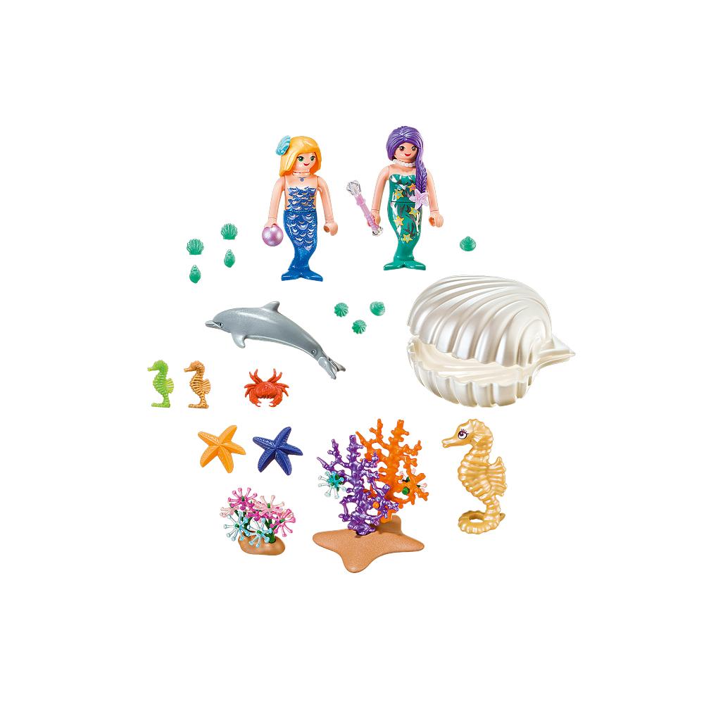 Foto 4 pulgar | Set de Juegos Playmobil Princess: Maletin Grande Sirenas