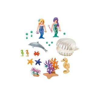 Foto 3 | Set de Juegos Playmobil Princess: Maletin Grande Sirenas
