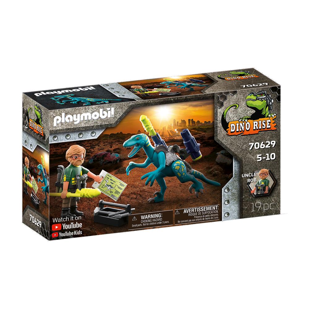 Foto 1 | Set de Juegos Playmobil Dino Rise: Deinonychus Listo para la Batalla