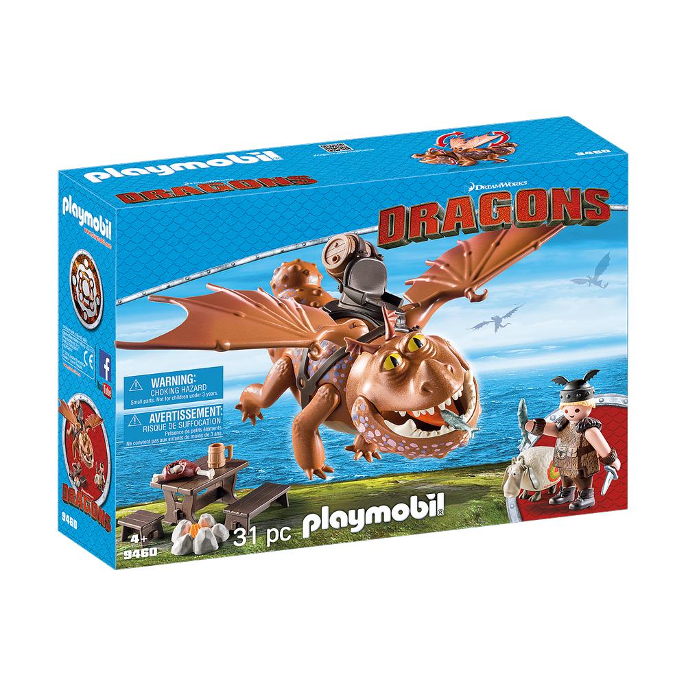 Set de Juegos Playmobil Dragons: Albóndiga y Patapez