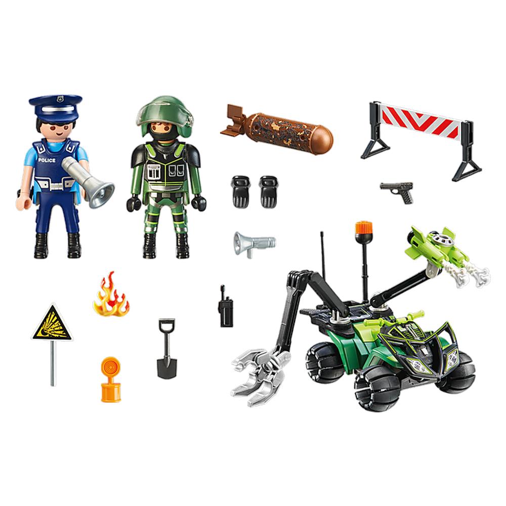 Foto 3 pulgar | Set de Juegos Playmobil City Action: Starter Pack Entrenamiento de Policía
