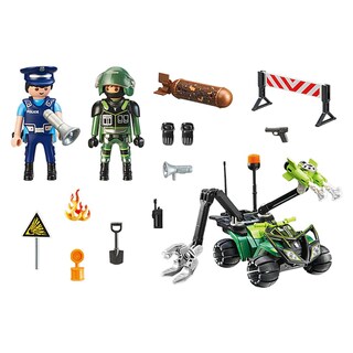 Foto 2 | Set de Juegos Playmobil City Action: Starter Pack Entrenamiento de Policía
