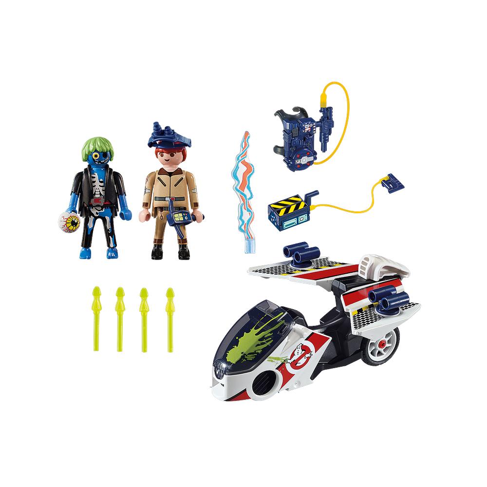 Foto 3 pulgar | Playmobil Ghostbusters: Stanz Con Moto Voladora