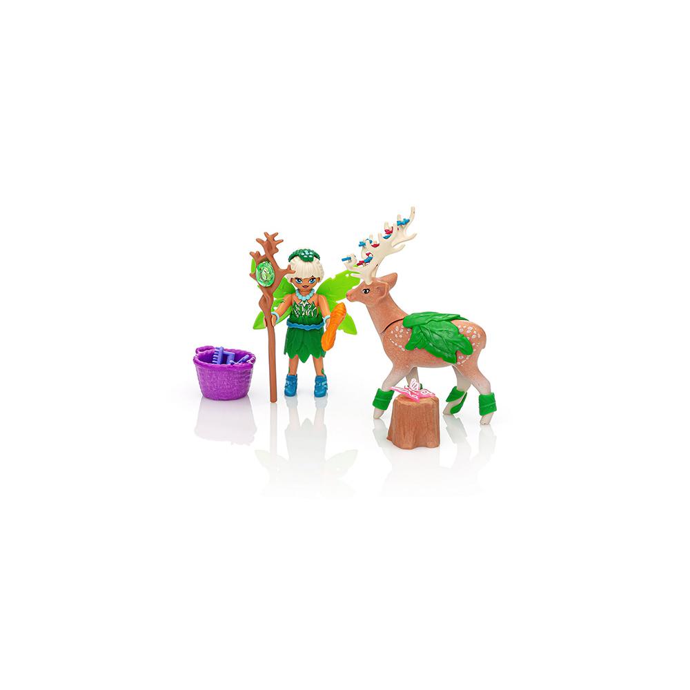 Foto 4 pulgar | Playmobil Adventures Of Ayuma: Hada Del Bosque Con Animal Del Alma