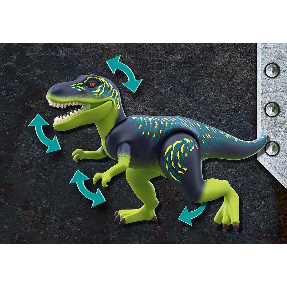 Foto 5 pulgar | T-rex Batalla de los Gigantes Playmobil Dino Rise