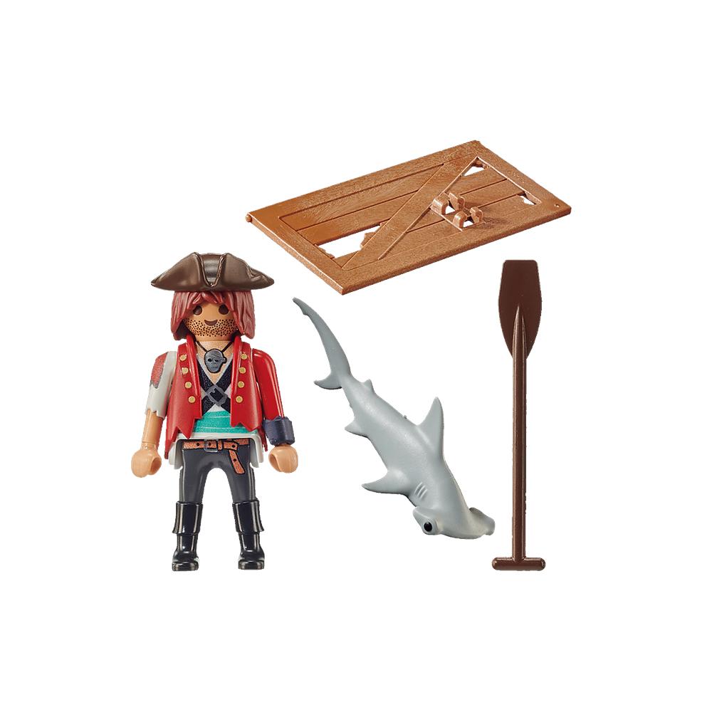 Foto 3 pulgar | Playmobil Specials Plus: Pirata Con Balsas Y Tiburón Martillo