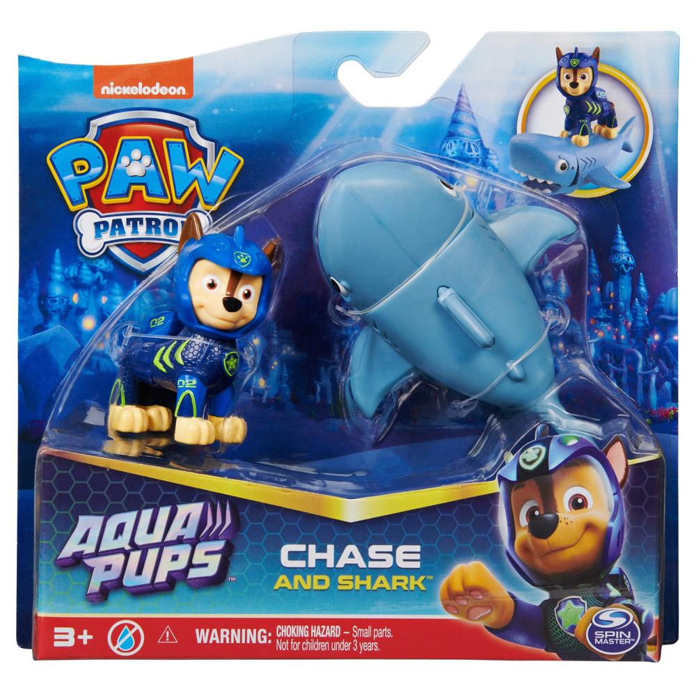 Set de Juegos Spin Master Paw Patrol: Aqua Pups Chase y Tiburón