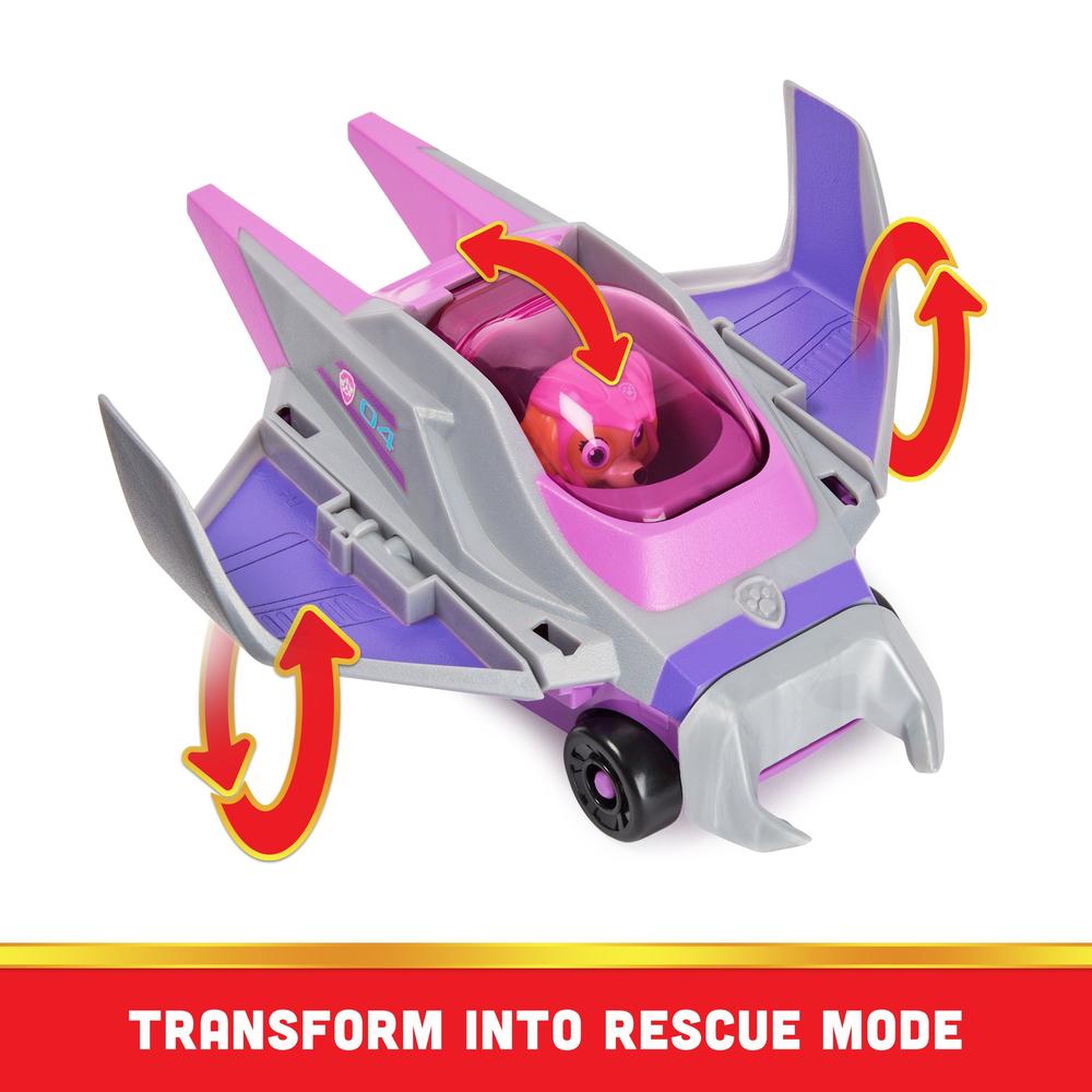Foto 4 | Set de Juegos Spin Master Paw Patrol: Aqua Pups Skye con Vehículo Acuático Mantarraya