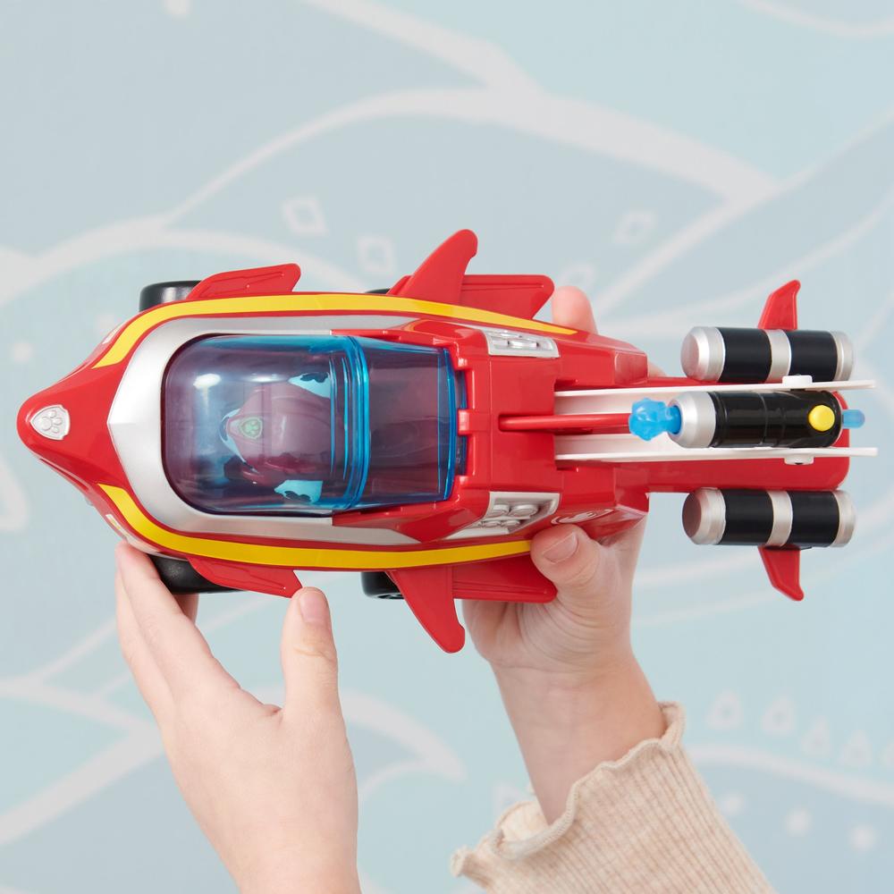 Foto 4 pulgar | Set de Juegos Spin Master Paw Patrol: Aqua Pups Marshal con Vehículo Acuático Delfin