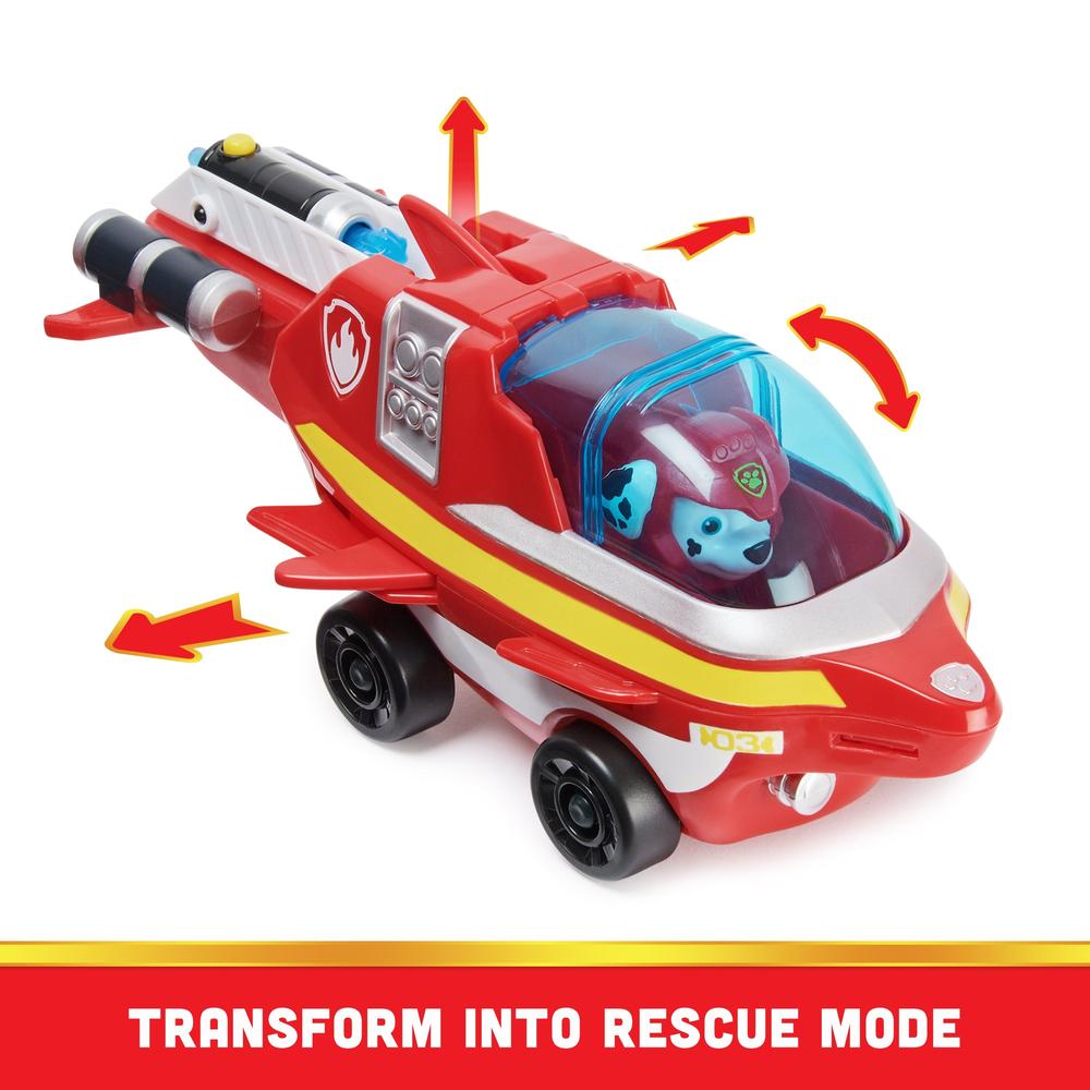 Foto 5 pulgar | Set de Juegos Spin Master Paw Patrol: Aqua Pups Marshal con Vehículo Acuático Delfin