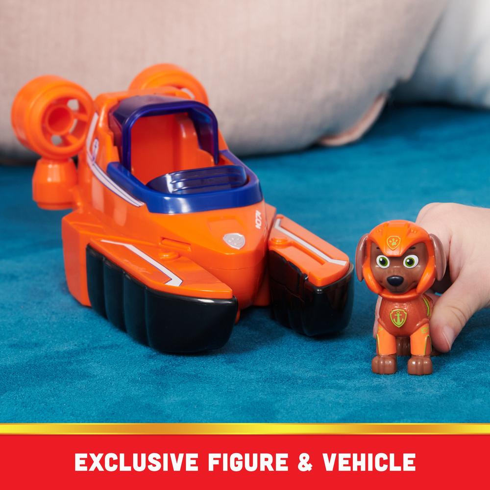 Foto 6 pulgar | Set de Juegos Spin Master Paw Patrol: Aqua Pups Zuma con Vehículo Acuático Langosta