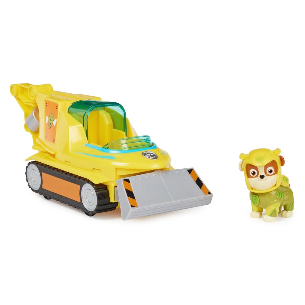 Foto 3 pulgar | Set de Juegos Spin Master Paw Patrol: Aqua Pups Rubble con Vehiculo Acuático Tiburon Martillo