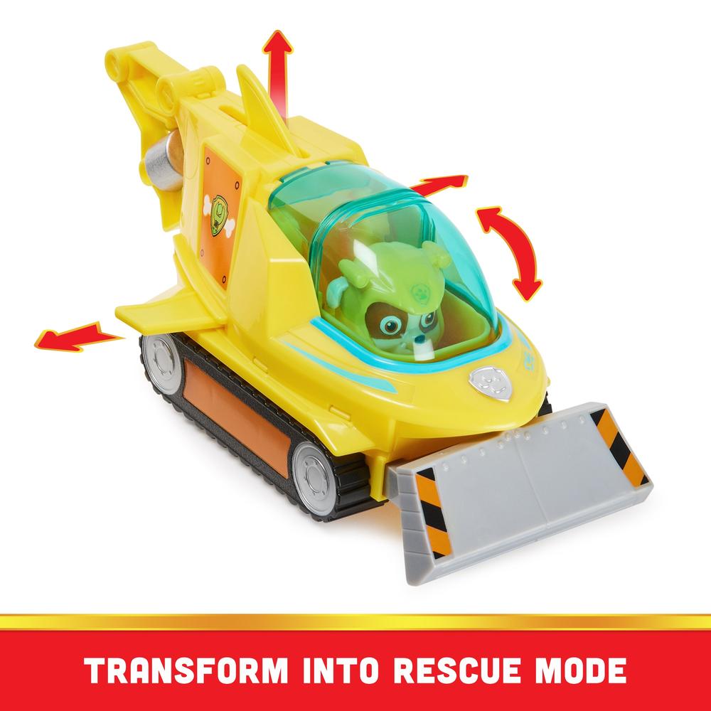 Foto 5 | Set de Juegos Spin Master Paw Patrol: Aqua Pups Rubble con Vehiculo Acuático Tiburon Martillo
