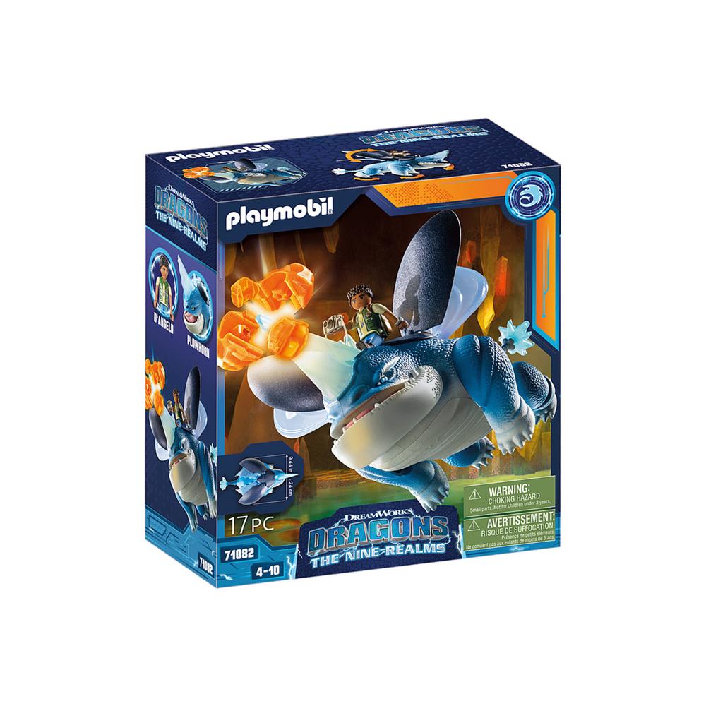 Foto 2 pulgar | Playmobil Dragons: The Nine Realms - Plowhorn Y Di Angelo