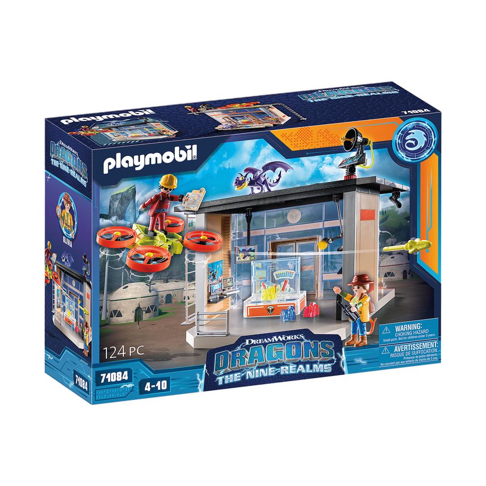 Set Playmobil Dragons: Los Nueve Reinos - Icaris Lab 124 Piezas