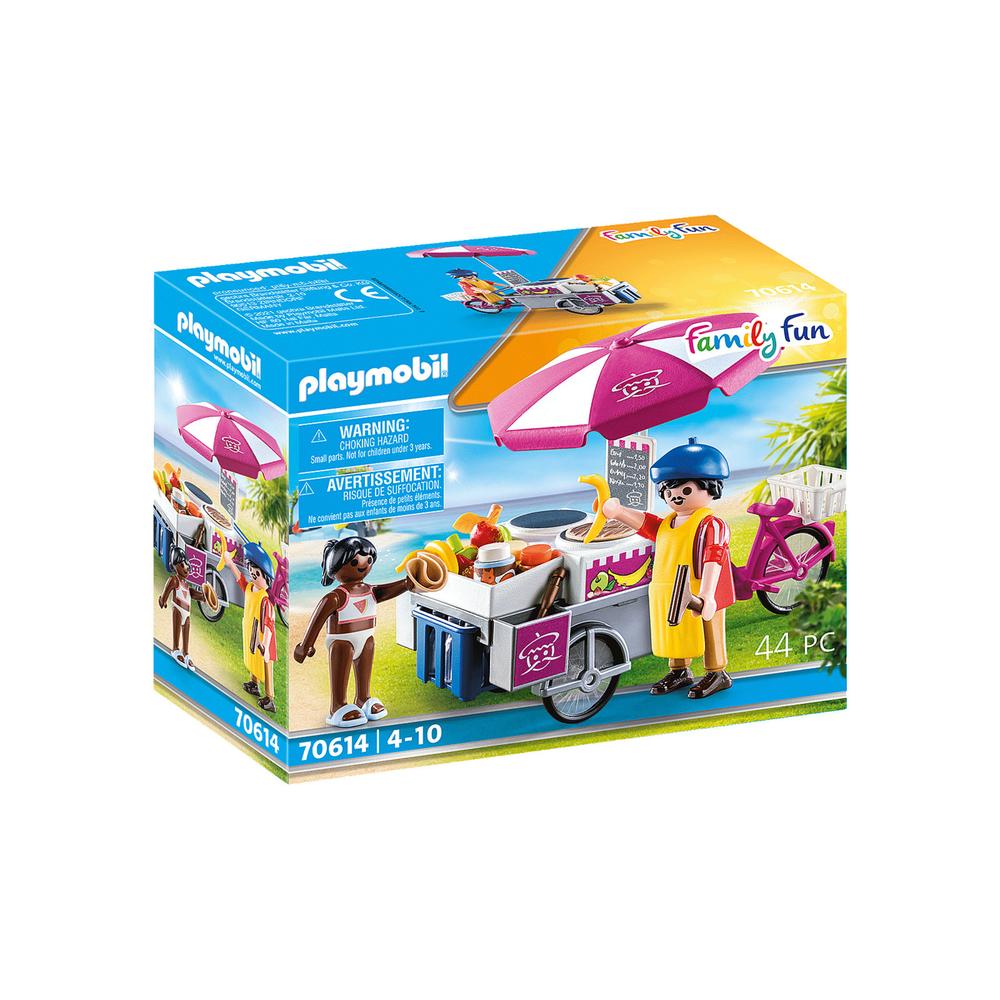 Set Playmobil Family Fun: Carrito de Crepas 44 Piezas