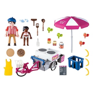 Foto 2 | Set Playmobil Family Fun: Carrito de Crepas 44 Piezas