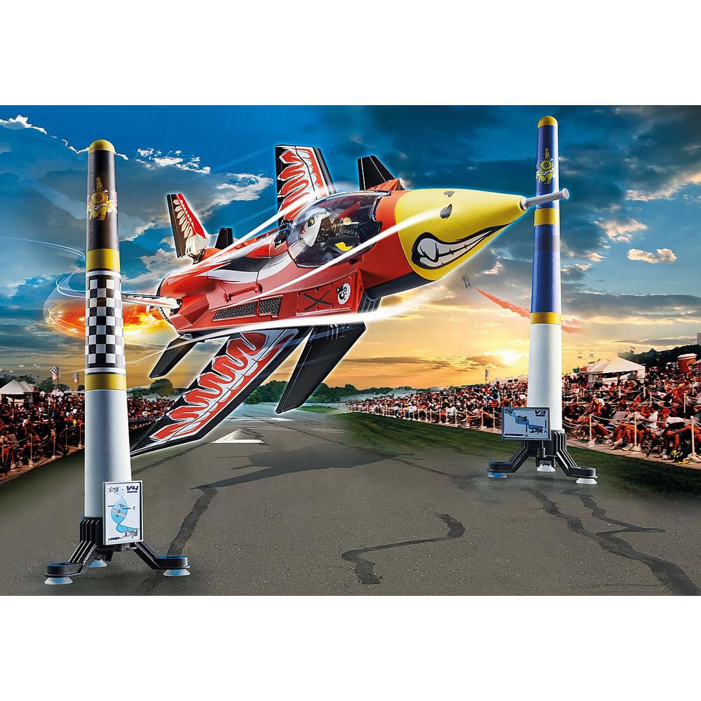 Foto 3 | Playmobil Stunt Show: Espectáculo de Acrobacias Aéreas Eagle Jet 45 Piezas