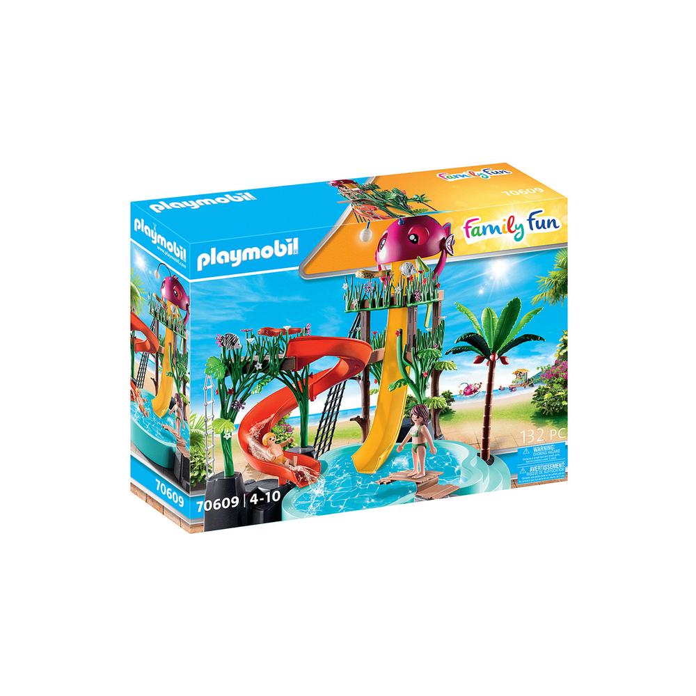 Playmobil Family Fun: Parque Acuático con Tobogán