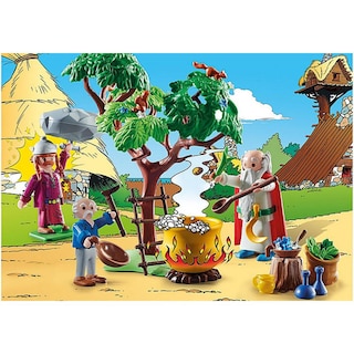 Foto 3 | Playmobil Asterix: Getafix Con el Caldero de la Poción Mágica