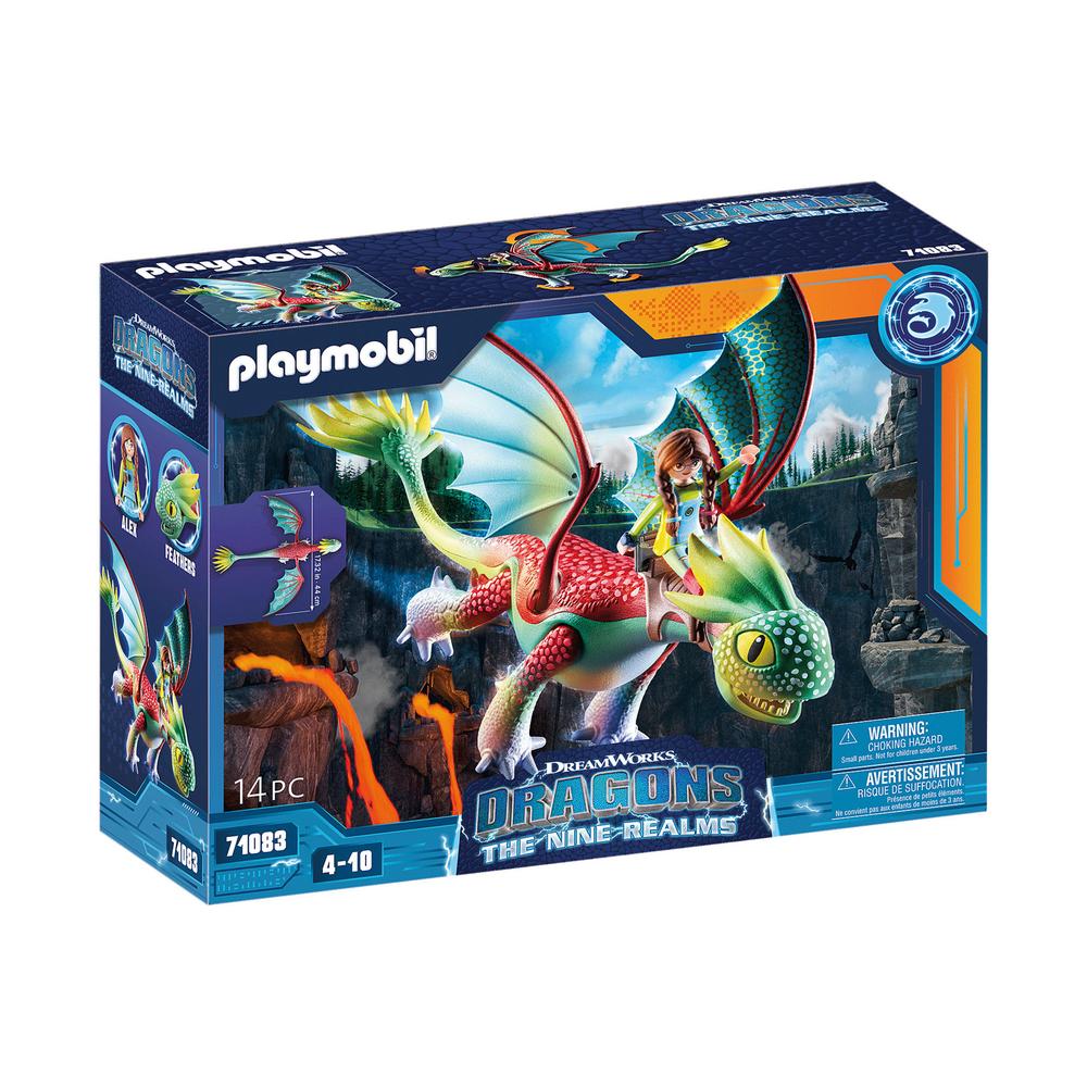 Foto 2 pulgar | Playmobil Dragons: The Nine Realms Feathers y Alex