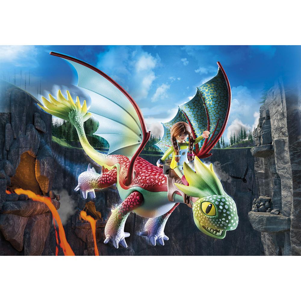 Foto 4 pulgar | Playmobil Dragons: The Nine Realms Feathers y Alex