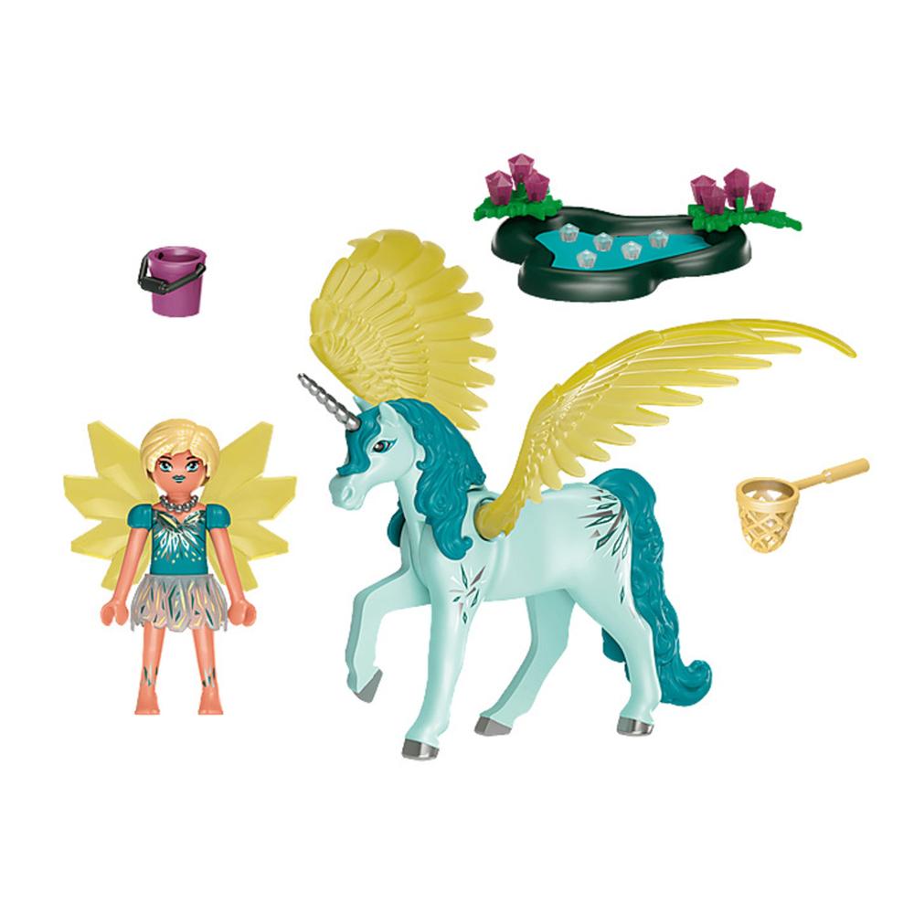 Foto 3 pulgar | Playmobil Adventures Of Ayuma: Crystal Fairy Con Unicornio