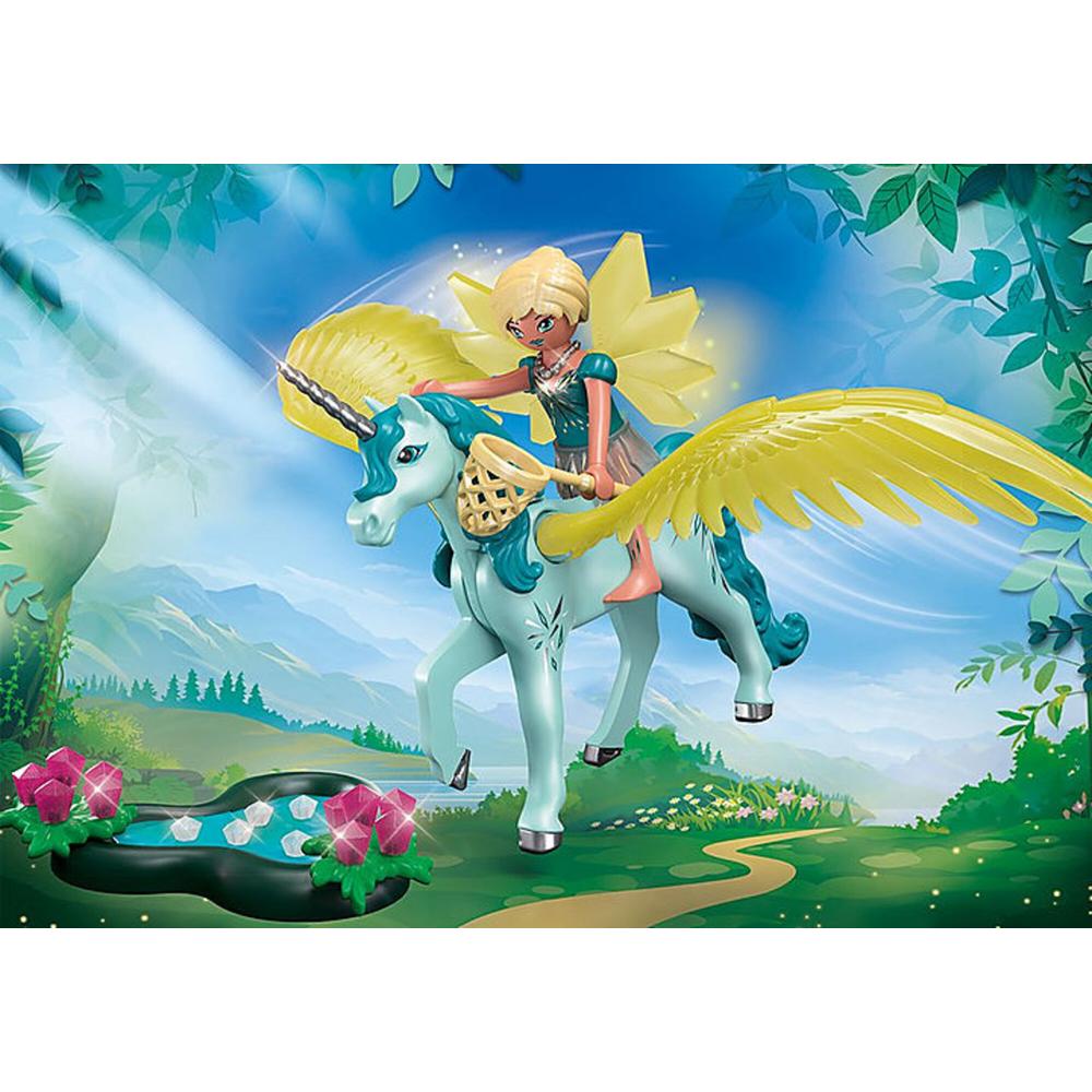 Foto 4 pulgar | Playmobil Adventures Of Ayuma: Crystal Fairy Con Unicornio