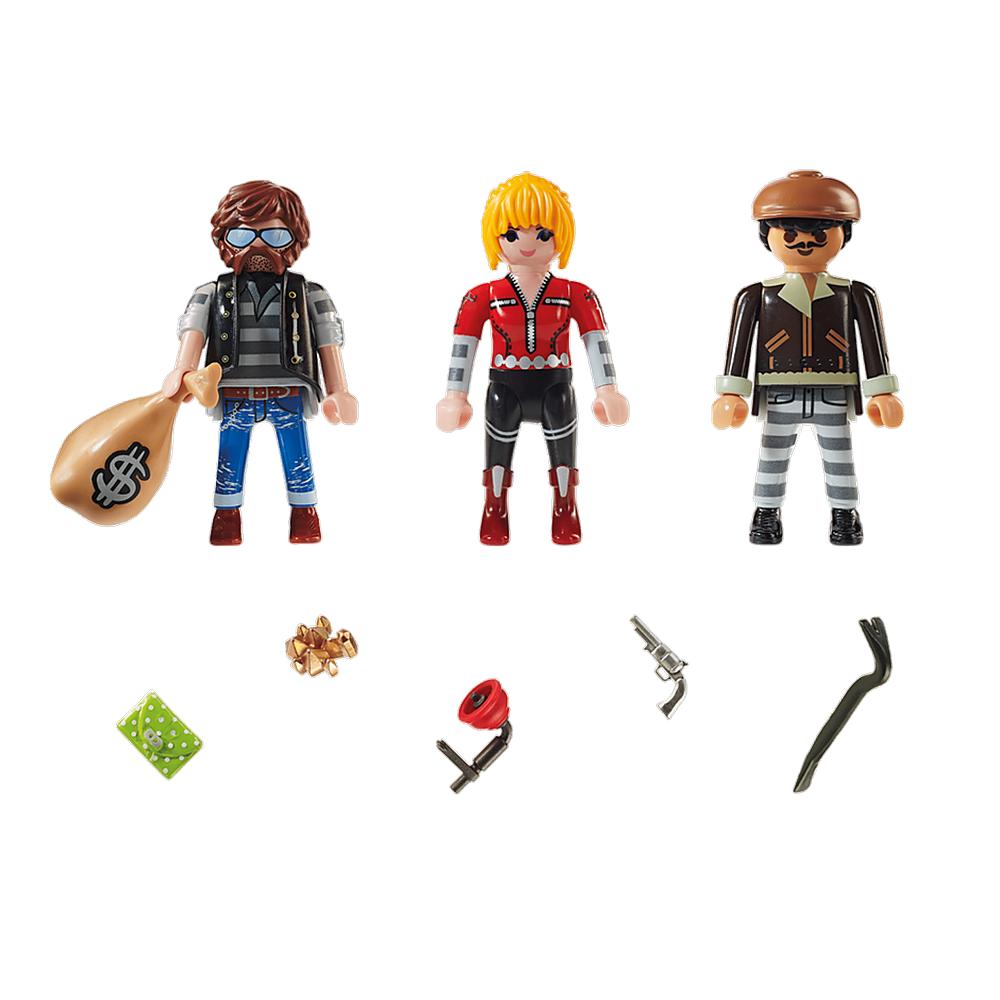 Foto 3 pulgar | Playmobil City Action: Set De Figuras De Ladrones