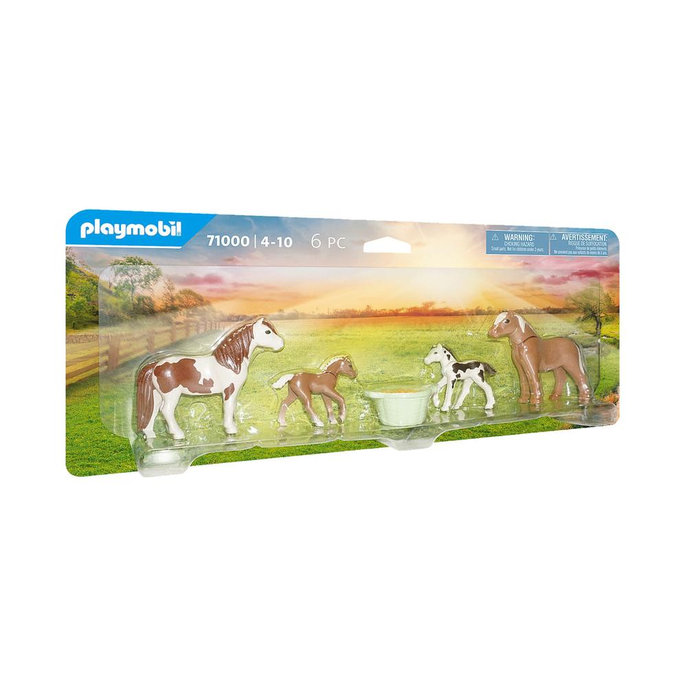 Playmobil Country: Ponis Islandeses Con Potros