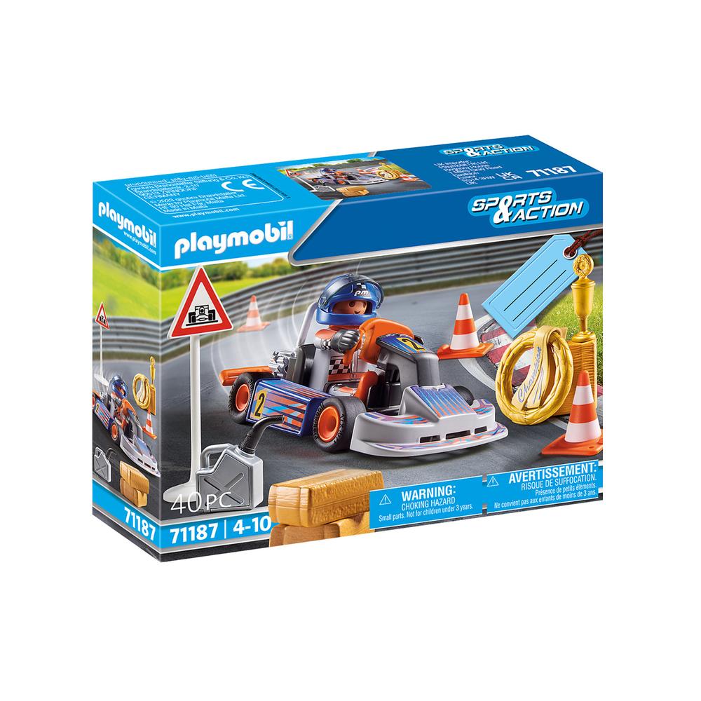 Foto 1 | Playmobil Sports & Action: Kart De Carreras