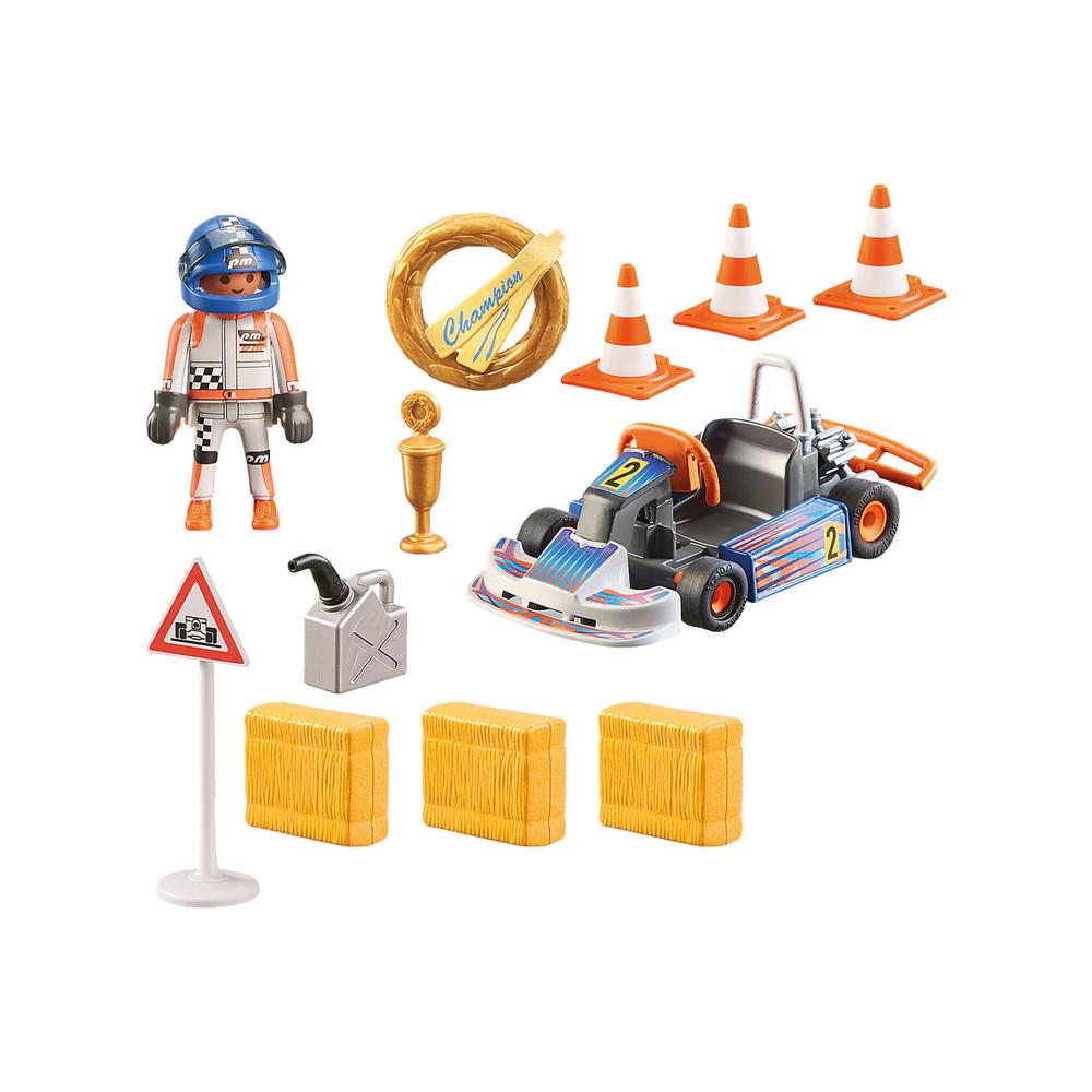Foto 2 | Playmobil Sports & Action: Kart De Carreras