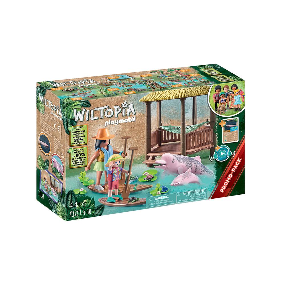 Playmobil Wiltopia: Tour De Remo Con Los Delfines De Rio