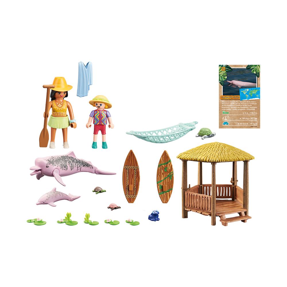 Foto 3 pulgar | Playmobil Wiltopia: Tour De Remo Con Los Delfines De Rio