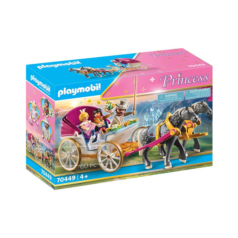 Foto 2 pulgar | Playmobil Princess: Carruaje Romántico Tirado Por Caballos