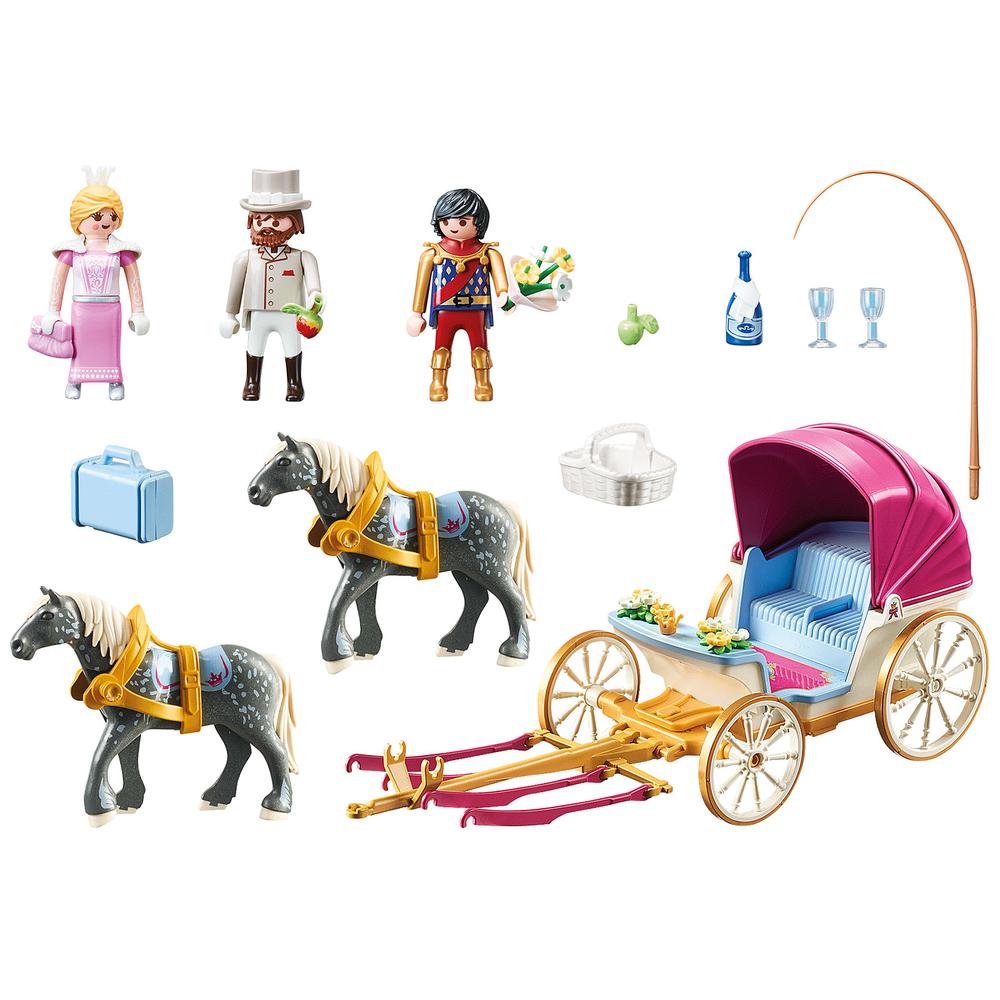 Foto 2 | Playmobil Princess: Carruaje Romántico Tirado Por Caballos