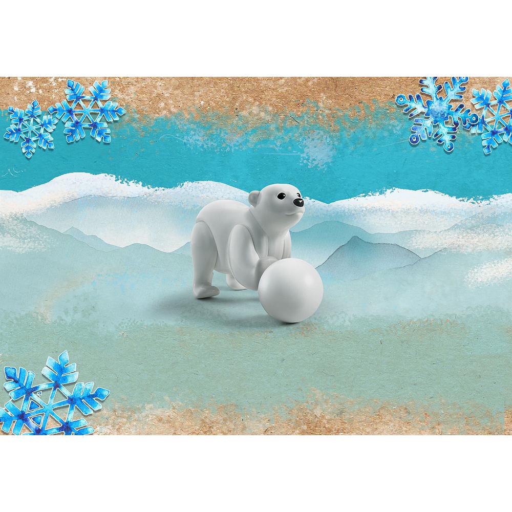 Foto 4 pulgar | Playmobil Wiltopia: Oso Polar Cachorro