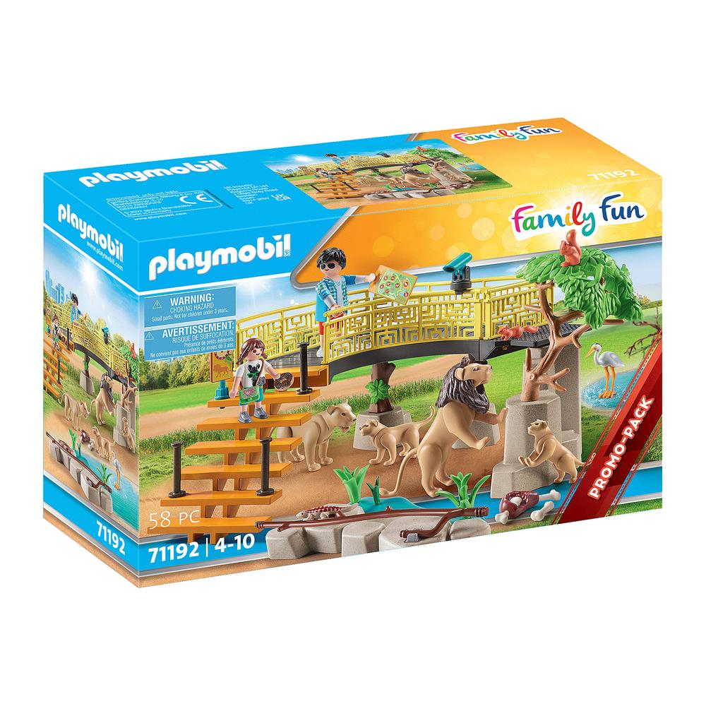 Foto 2 pulgar | Playmobil Family Fun: Recinto Para Leones Al Aire Libre