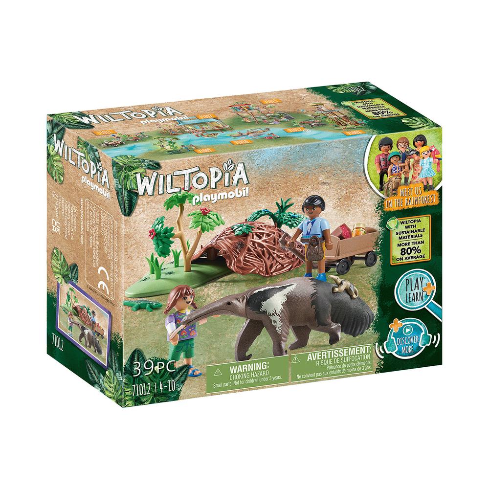 Playmobil Wiltopia: Cuidado Del Oso Hormiguero