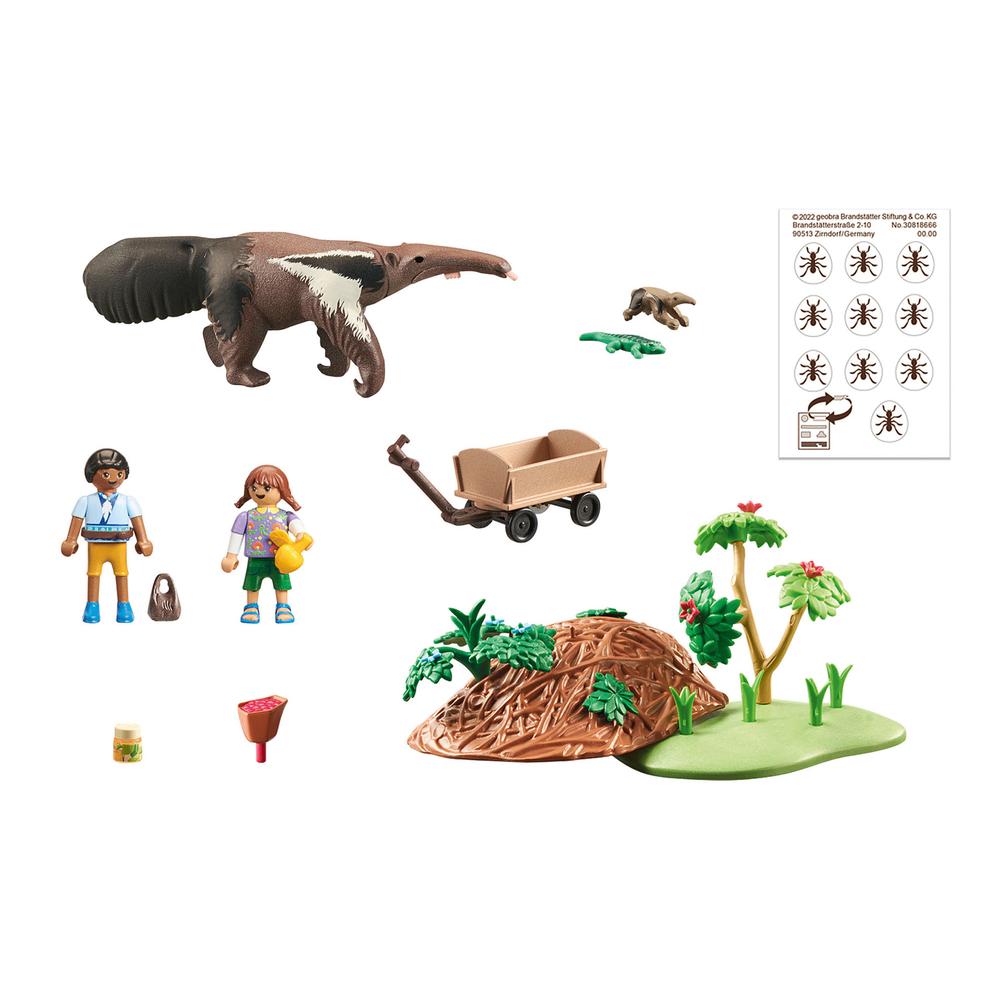 Foto 3 pulgar | Playmobil Wiltopia: Cuidado Del Oso Hormiguero