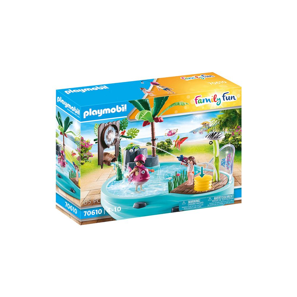 Foto 2 pulgar | Playmobil Family Fun: Piscina Divertida Con Rociador De Agua