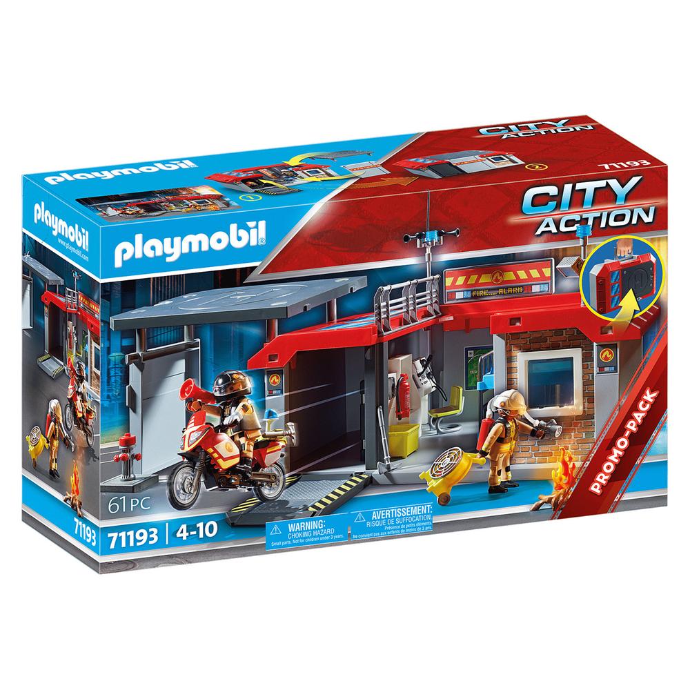 Foto 1 | Playmobil City Action: Parque De Bomberos