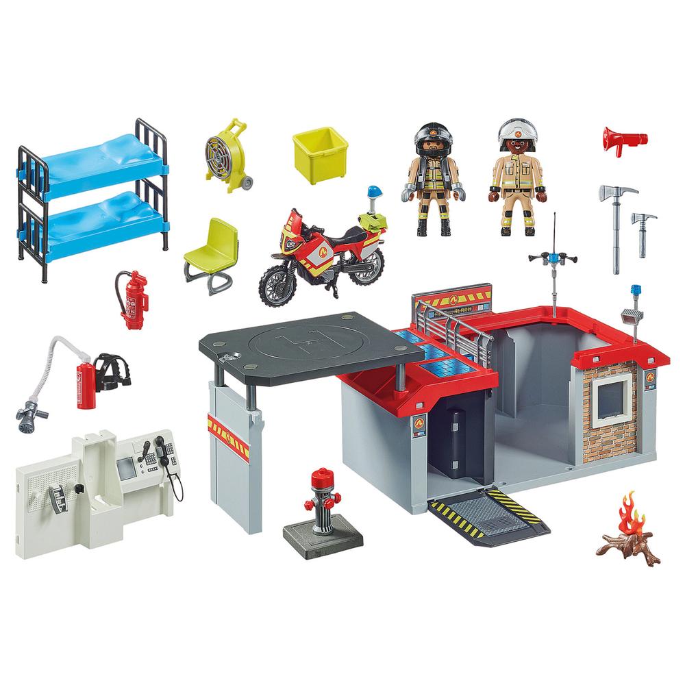Foto 3 pulgar | Playmobil City Action: Parque De Bomberos