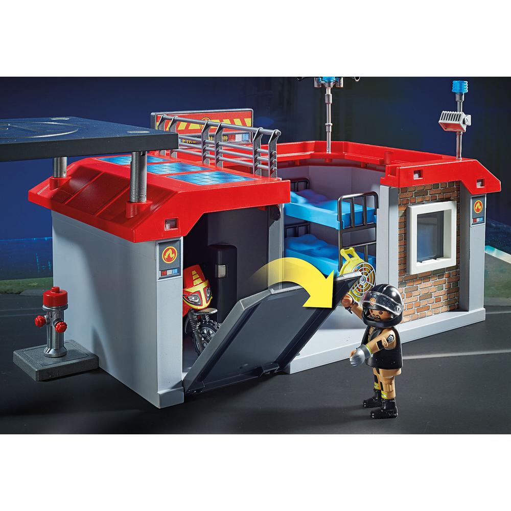 Foto 4 pulgar | Playmobil City Action: Parque De Bomberos