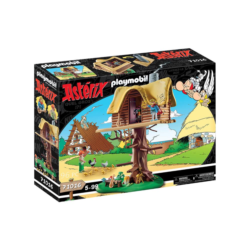 Playmobil Asterix: Asuranceturix Con Casa Del Árbol