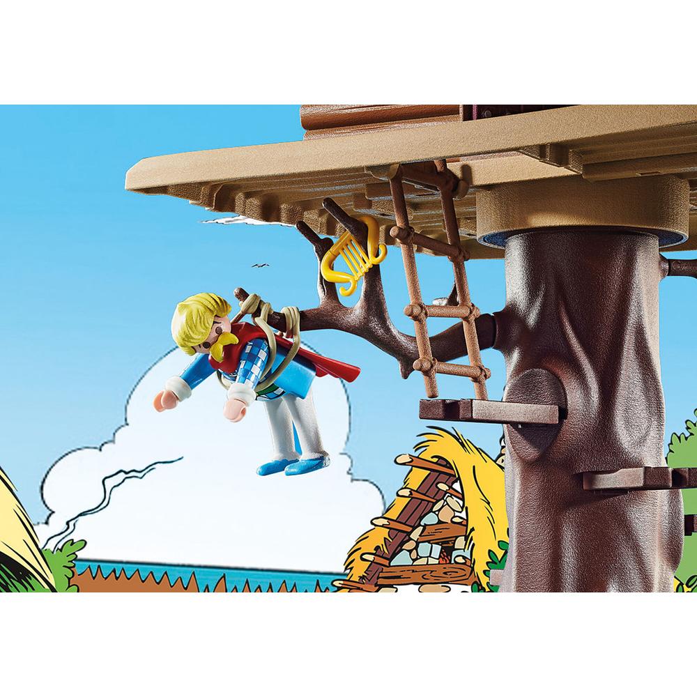 Foto 4 pulgar | Playmobil Asterix: Asuranceturix Con Casa Del Árbol