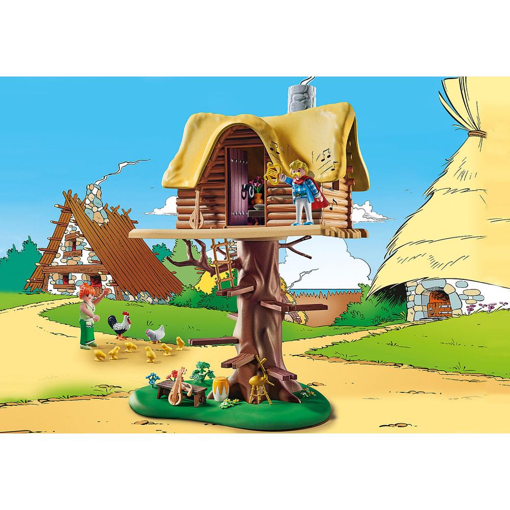 Foto 5 pulgar | Playmobil Asterix: Asuranceturix Con Casa Del Árbol