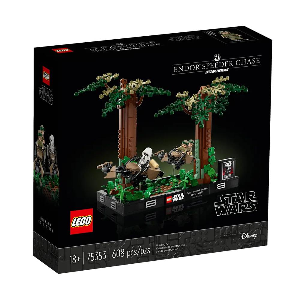 Lego Star Wars Diorama: Duelo De Speeders En Endor 75353 de 608 Piezas